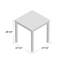 Hampton Outdoor Square Dining Table