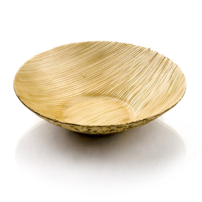 Restaurantware-3.25 Inch Disposable Bamboo Tableware, 100 Disposable Bowls - Premium Round, Natural Bamboo Premium Bamboo Plates, LeakResistant, For Parties Or Catering