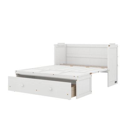 Murphy Bed Featuring Built-In Storage Drawer