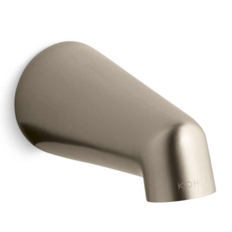 Standard 4-7/8" Non-Diverter Bath Spout, Vibrant Brushed Bronze