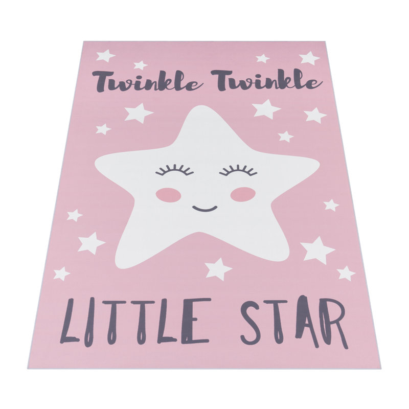Leggett Pink Rug, Rectangle 180 x 280cm