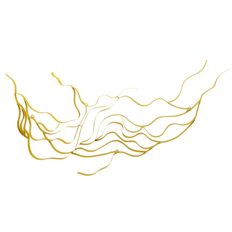 Handmade Glam Abstract Wall Decor on Metal