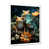 White Single Picture Framed