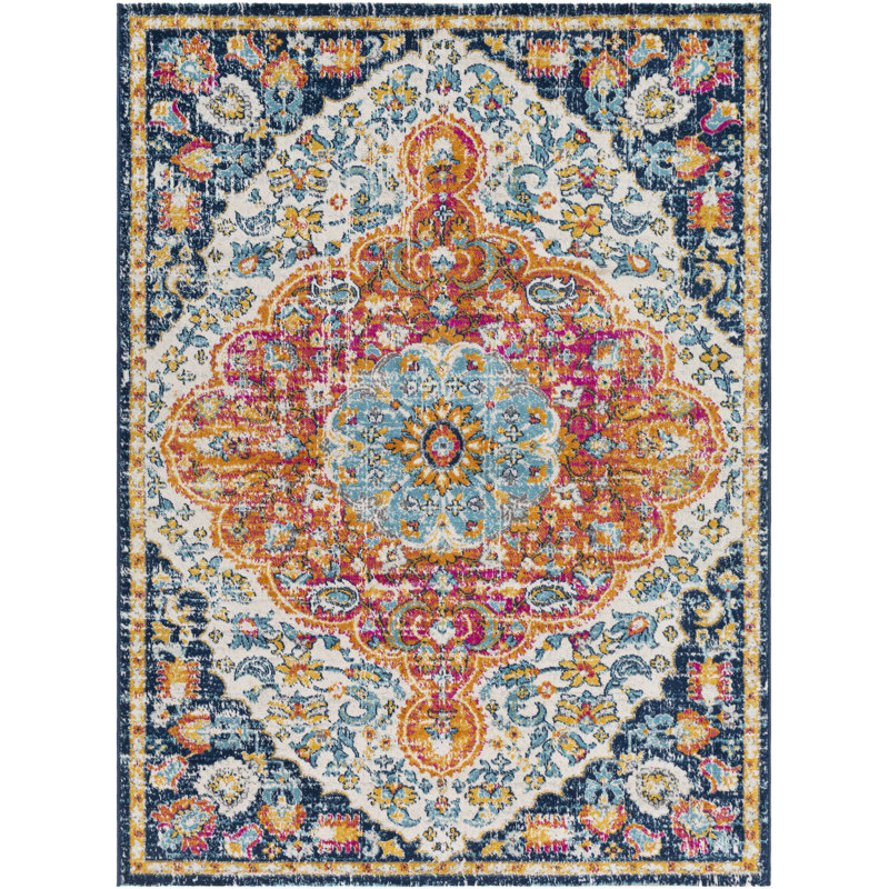 Hibner Oriental Indoor Rug, Rectangle 5'3" x 7'1"