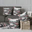 Coussin en suède avec housse amovible Mountain Vista-99332318-99332316