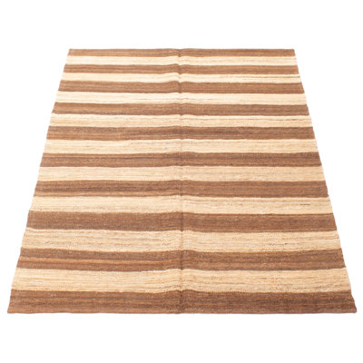 Boho brun Kilim 4 pi 7 po x 6 pi 8 po