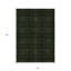Tapis intérieur / extérieur vert olive et vert 8 pi x 10 pi HomeRoots