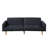 Casas 79.53;79.53'' Upholstered Split Back Convertible Sofa-1837613141