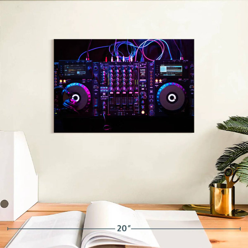 Abarca DJ Audio Controller, 8" H x 12" W