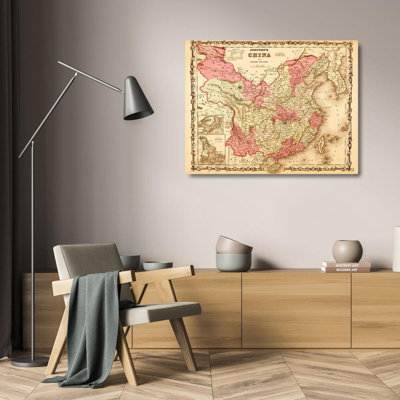 "Williston Forge", reproduction d'art sur toile, "China 1862 62021"