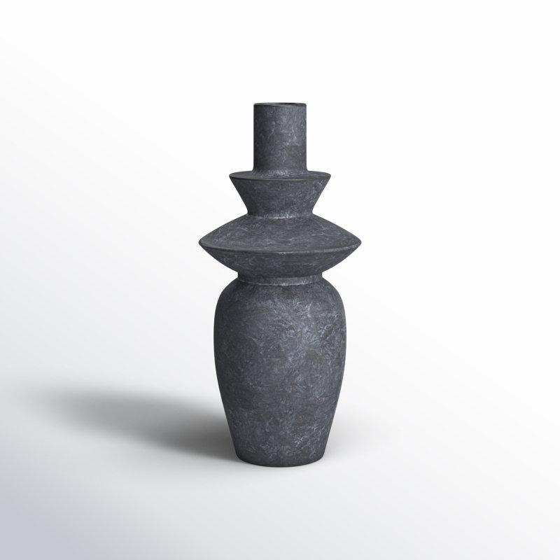 Fitzpatrick Ceramic Table Vase, Black