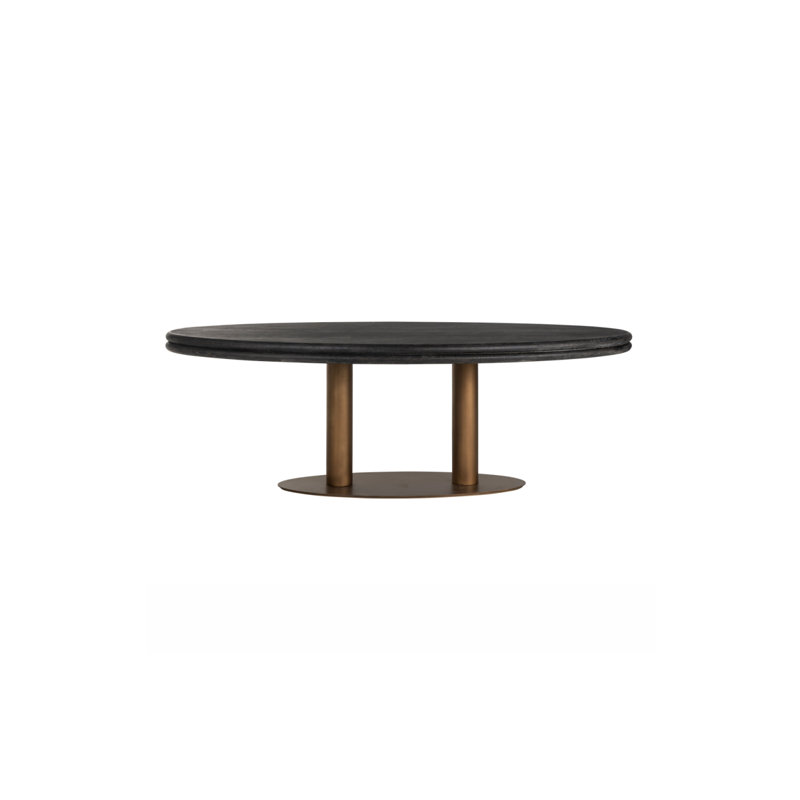 Macaron Oval Solid Oak Dining Table