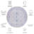Cvjatko Oriental Machine Woven Polyester Area Rug in Ivory/Blue-1246855268