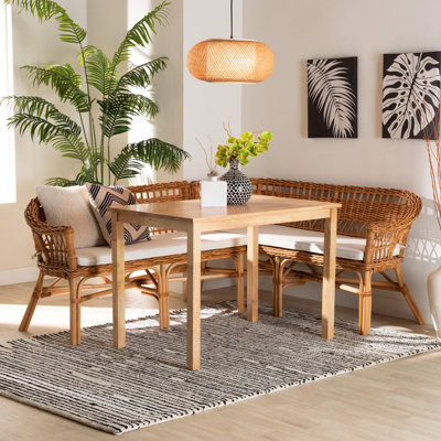 Airete 4 - Person Rattan Dining Set