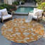 Tapis intérieur / extérieur lavable à la machine ACN1006 Paprika 1 pi 8 po x 2 pi 6 po-99105694