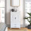 Grande armoire de rangement blanche 27 po Accent