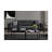 Elegant 3-Seat Sofa Bed, Anthracite Color, 87.4 x 36.2 x 29.1 inches | Durable Beech Wood & Chipboard Frame, 100% Polyester Fabric | Turnable Back Mechanism, Fixed Cushions, Dry-Cleanable, Stylish & Functional Design-378361198