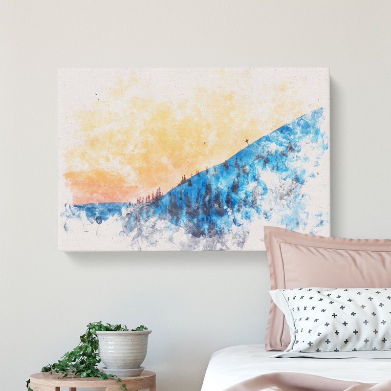 Hills Of Trysil Norway - Wrapped Canvas, 35cm H x 50cm W x 3cm D