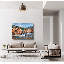 Italian Coastal Village - Artist Enhanced Canvas Print-39084000-99119125