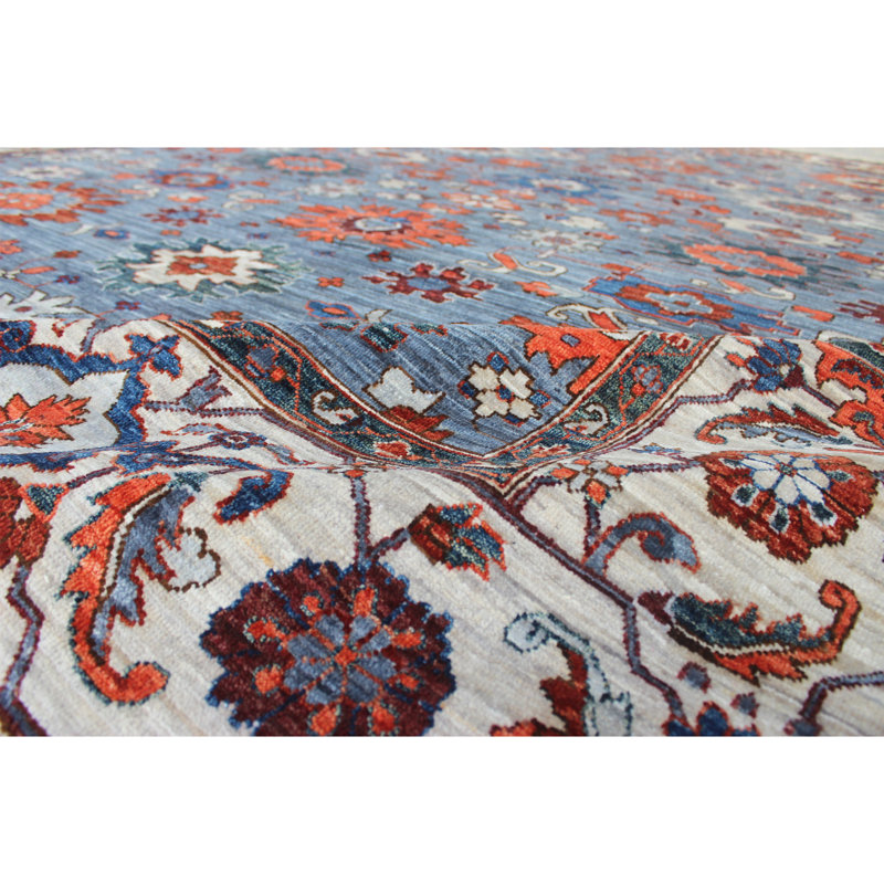 One-of-a-Kind 8'10" x 11'10" Hand Knotted Area Rug