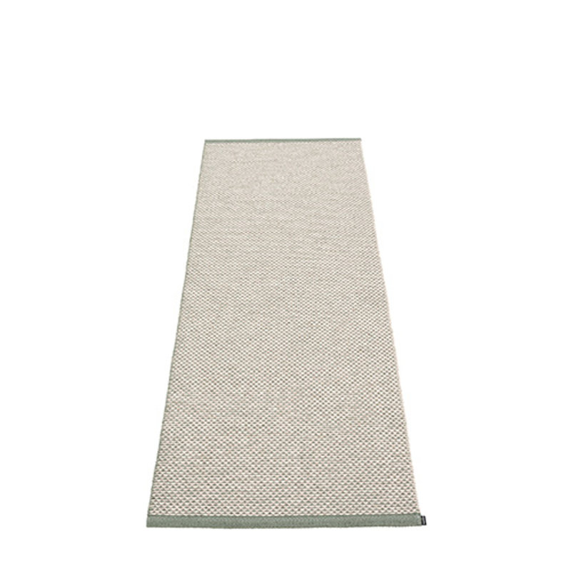 Effi Area Rug in Army/Gray, Runner 2'3" x 6'6"