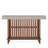 62.99" Brown & Gray Cement Large Home Bar Unit Table-1102041583