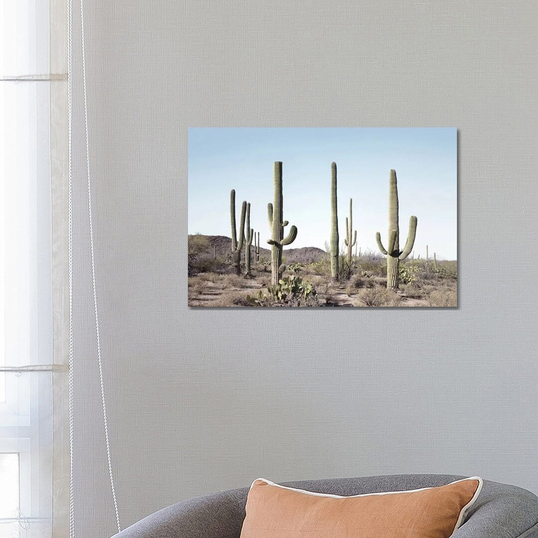 Cactus Land von Sisi & Seb - Galerie-verpackte Leinwand Giclée