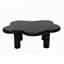 Tables basses Cloud & Cock, table moderne en bois aggloméré noir de 40 po pour la maison