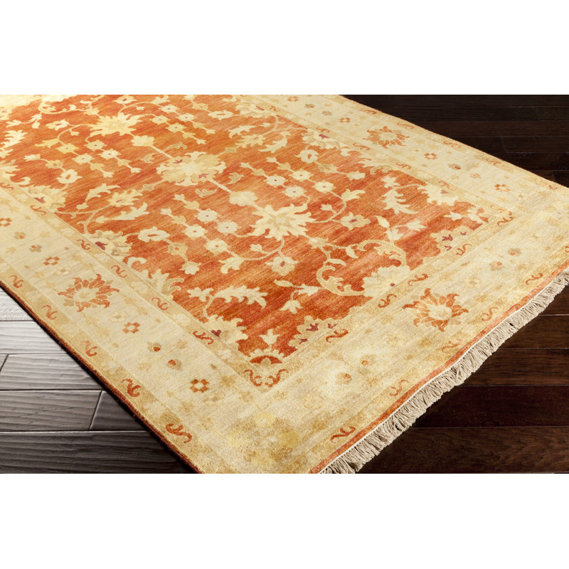 Temptress Wool Oriental Indoor Rug, Rectangle 3'3" x 5'3"
