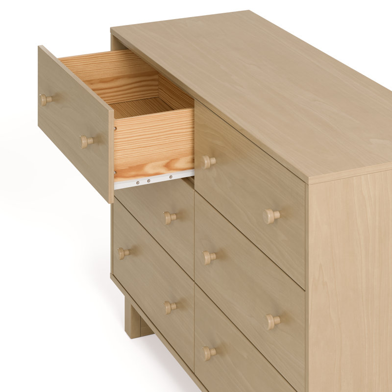 Commode 6 tiroirs Texas, Bois flotté