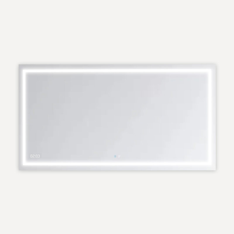 Daytona 72'' x 36'' Silver LED Lighted Bathroom Mirror