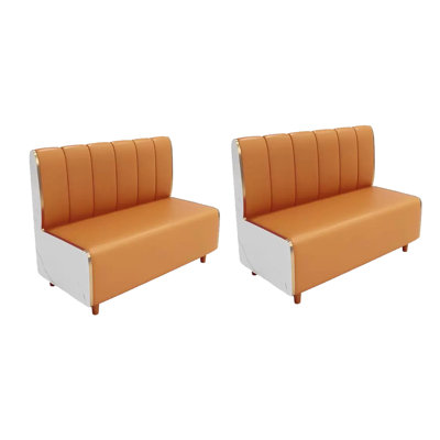 Faux Leather Upholstered Bench