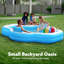 Piscine gonflable avec sièges 120 "x 101" x 26 "-126189736