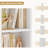 Gracyn 72" H Modern Wood 8-Tier Narrow Library Bookcase with Adjustable Shelves, Standard Storage-2097796092-2116139486