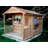 Clubhouse 8ft W x 12ft D Western Red Cedar Wood Storage Shed