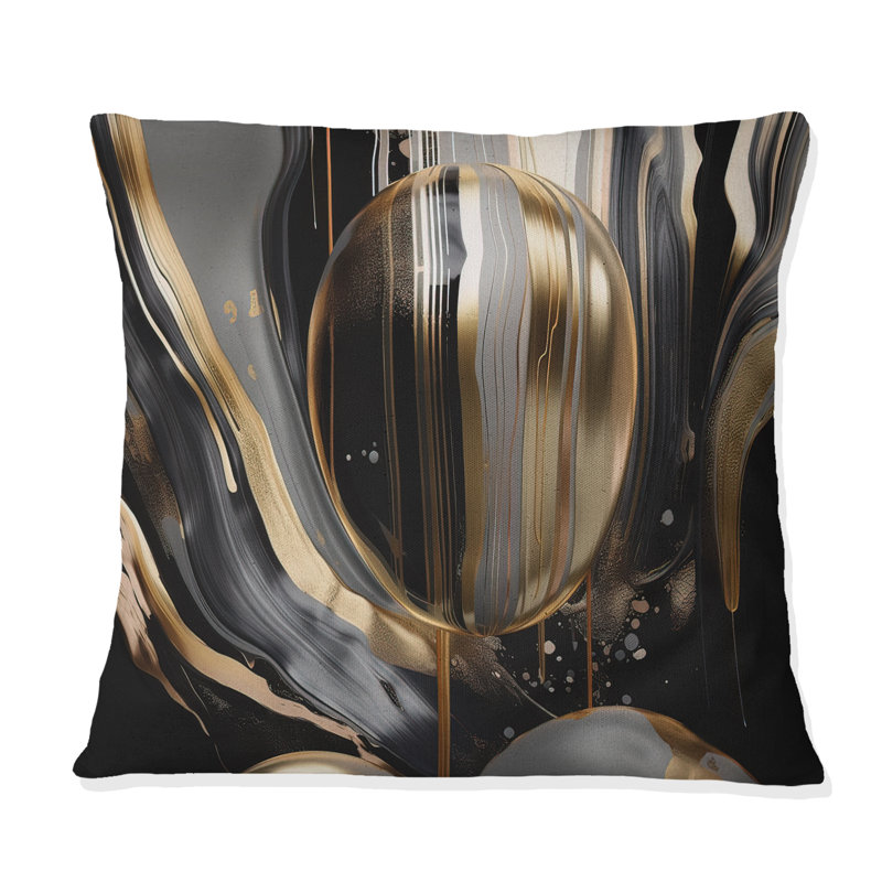 Coussin Marble, H 18 po x l 18 po, Carré