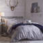 Stag Check Reversible Duvet Cover Set-114324218-119568999