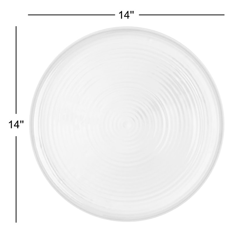 Plat de service Hawkins New York, Ciel
