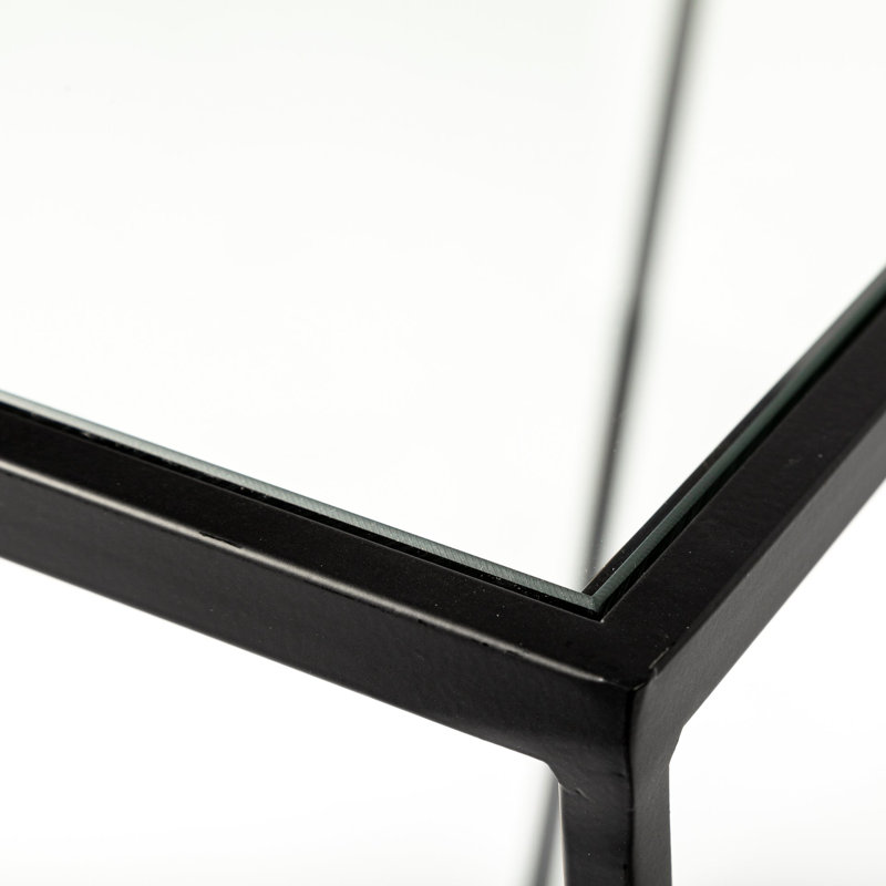 Glass Top Nesting Tables