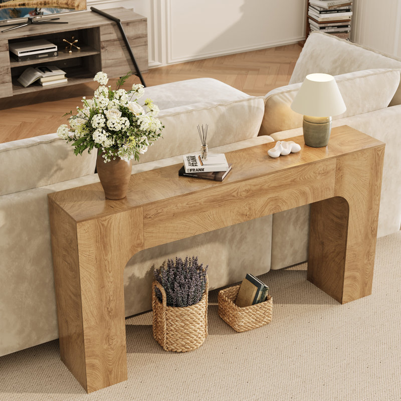 Console Table, Brown