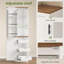 Garde-manger 71 po avec 3 tablettes et 3 tiroirs pour petite place-134049636