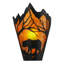 Bear At Dawn 1 - Light Flush Mounted Sconce