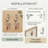 Modern Asymmetrical Accent Wall Mirror with Gold Metal Frame, 39" x 18"-1978808787-1978808791
