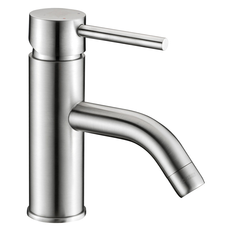 Bravo Single-handle Bathroom Faucet with Drain Assembly, Brushed Nickel