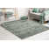 Davide 1228 Transitional Striated Green Area Rug