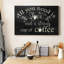 «Strong Coffee», art textuel sur toile tendue-681408308