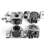 1 1/4 Overlay 30 Pack 105 Degree Soft Close Face Frame Concealed Hinge