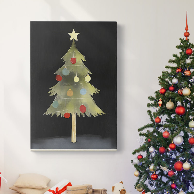 Art des Fêtes de Noël - Toile tendue avec châssis CXIX, H 60 po x l 40 po