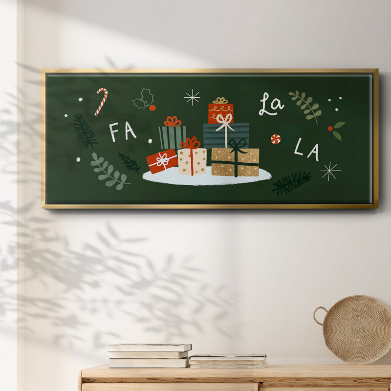 «Little St. Nick Collection», toile encadrée, H 20 po x l 50 po