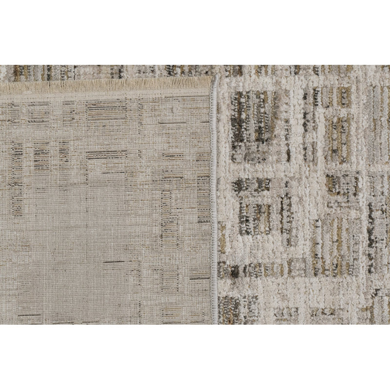 Gadberry 17552-890 BEIGE / GRIS, Rectangle 7 pi 10 po x 10 pi 2 po